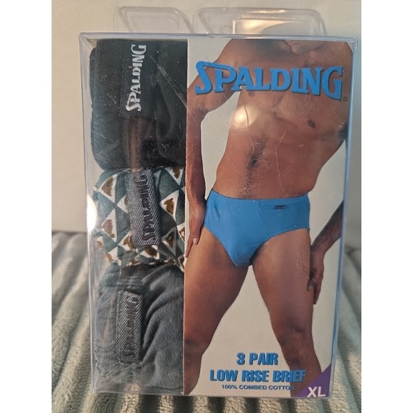 Spalding Other - NOS Vtg Mens XL 40-42 Waist Spalding Low Rise Briefs W/ Support Pouch Colored